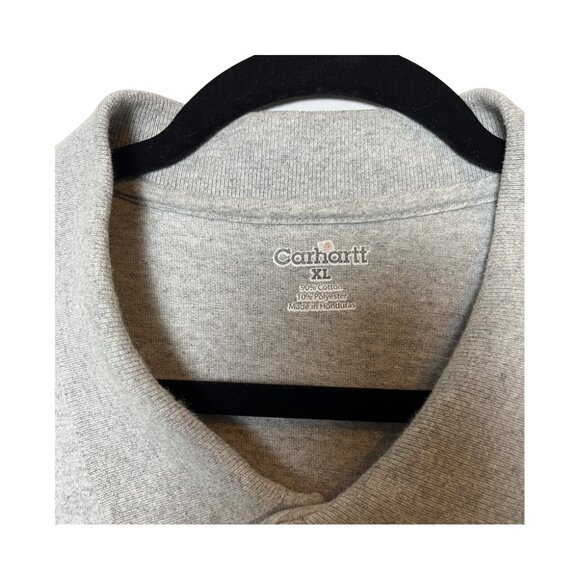 Carhartt Polo Large Grey Men for everyday activities 90% cotton 10% polyester - Picture 3 of 3